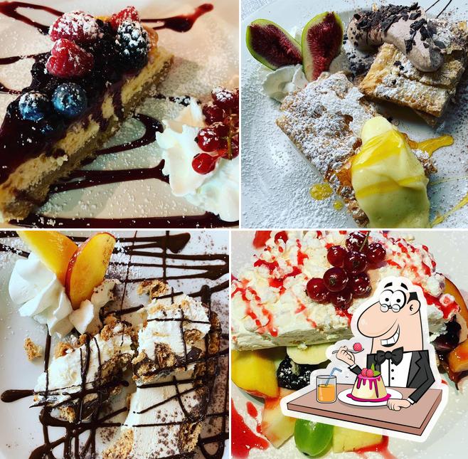 Ristorante Pizzeria Corte Cavalli sert une variété de desserts