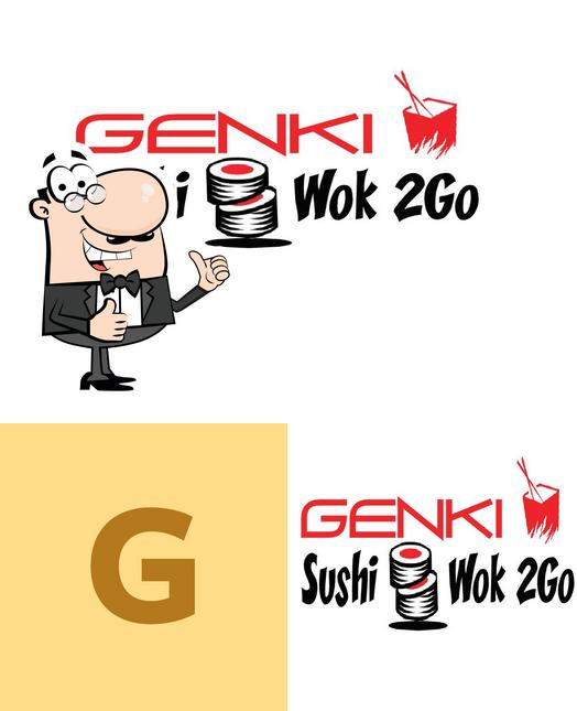 Look at this photo of Genki Sushi & Wok 2Go