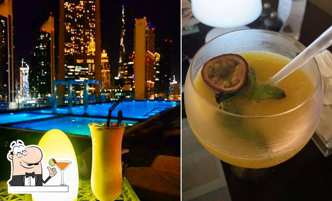 Highest View Lounge steakhouse, Dubai, Sheikh Zayed Road Restaurant