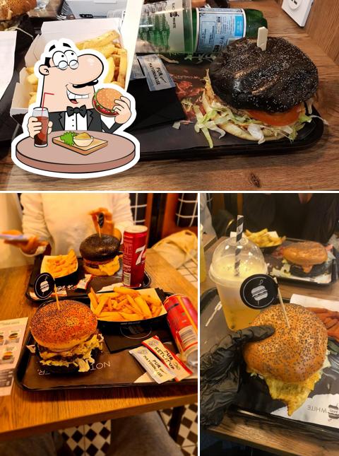 Faites-vous plaisir avec un hamburger à Black & White Burger Orleans