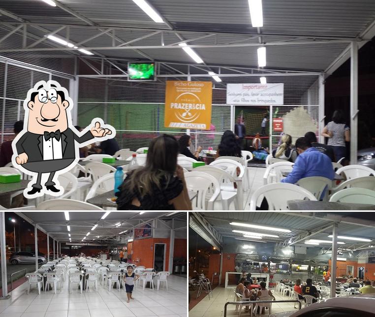O interior do Bicho Guloso