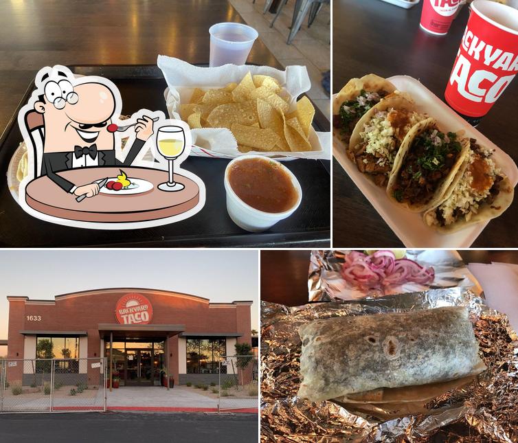 Backyard Taco Mesa South, 1633 S Stapley Dr in Mesa Restaurant menu
