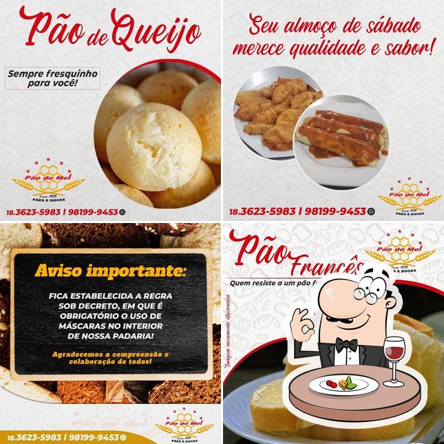 Platos en Padaria Pão de Mel