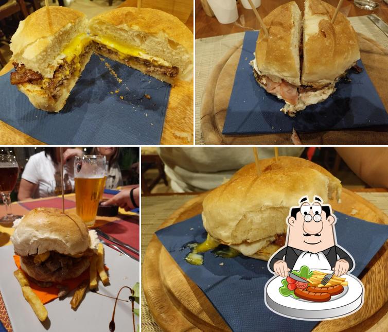 Panino con maiale stirato al El pepito
