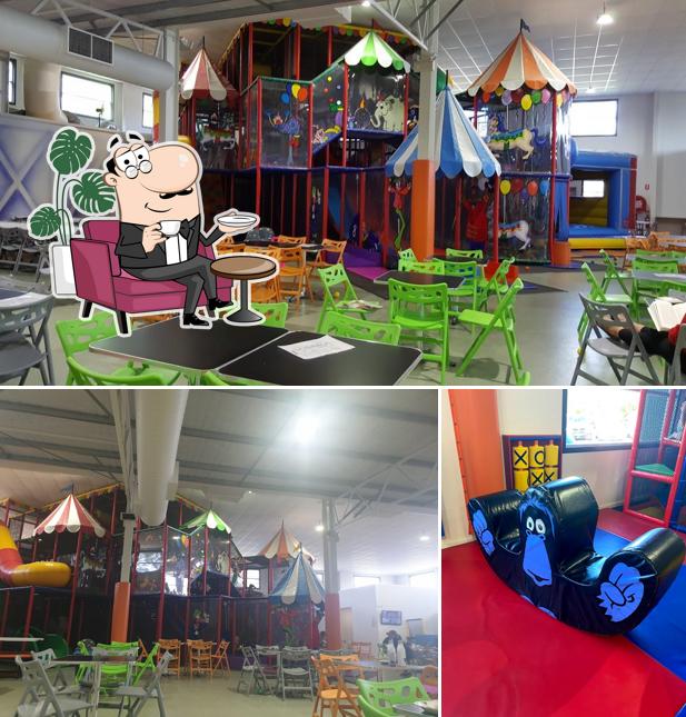 The interior of Let's Play Indoor Playground & Cafe