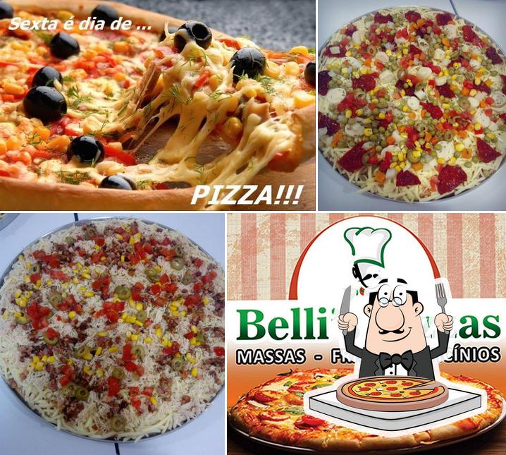 Consiga pizza no Belli's Pizzas