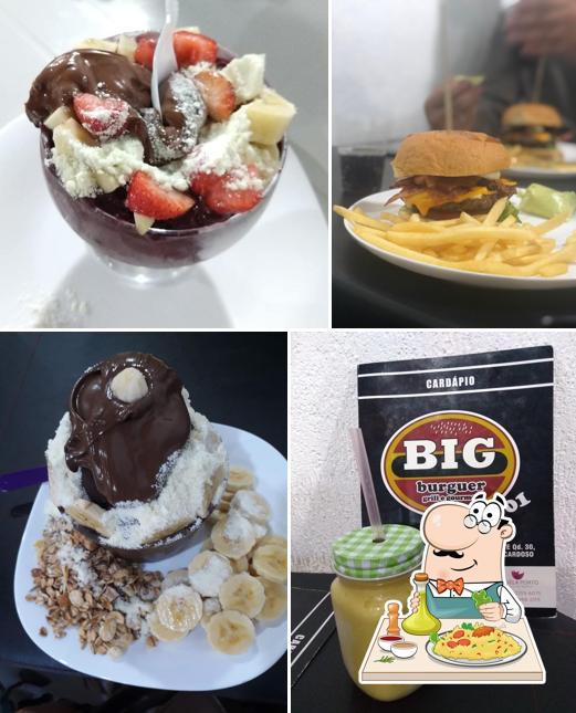 Mousse de chocolate em Big Burguer