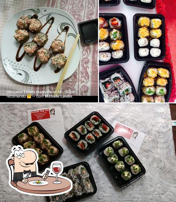 Comida em SUSHI DA MI
