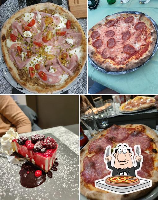 A Pizzeria Ai Portici, vous pouvez essayer des pizzas