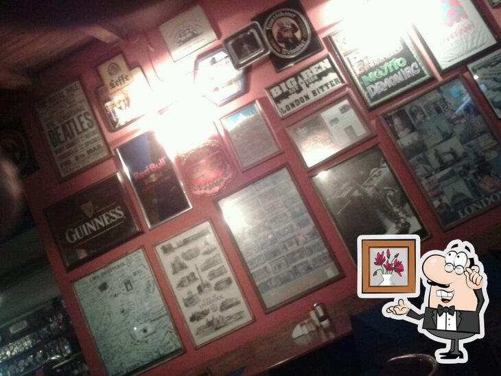 O interior do Liverpool Bar.