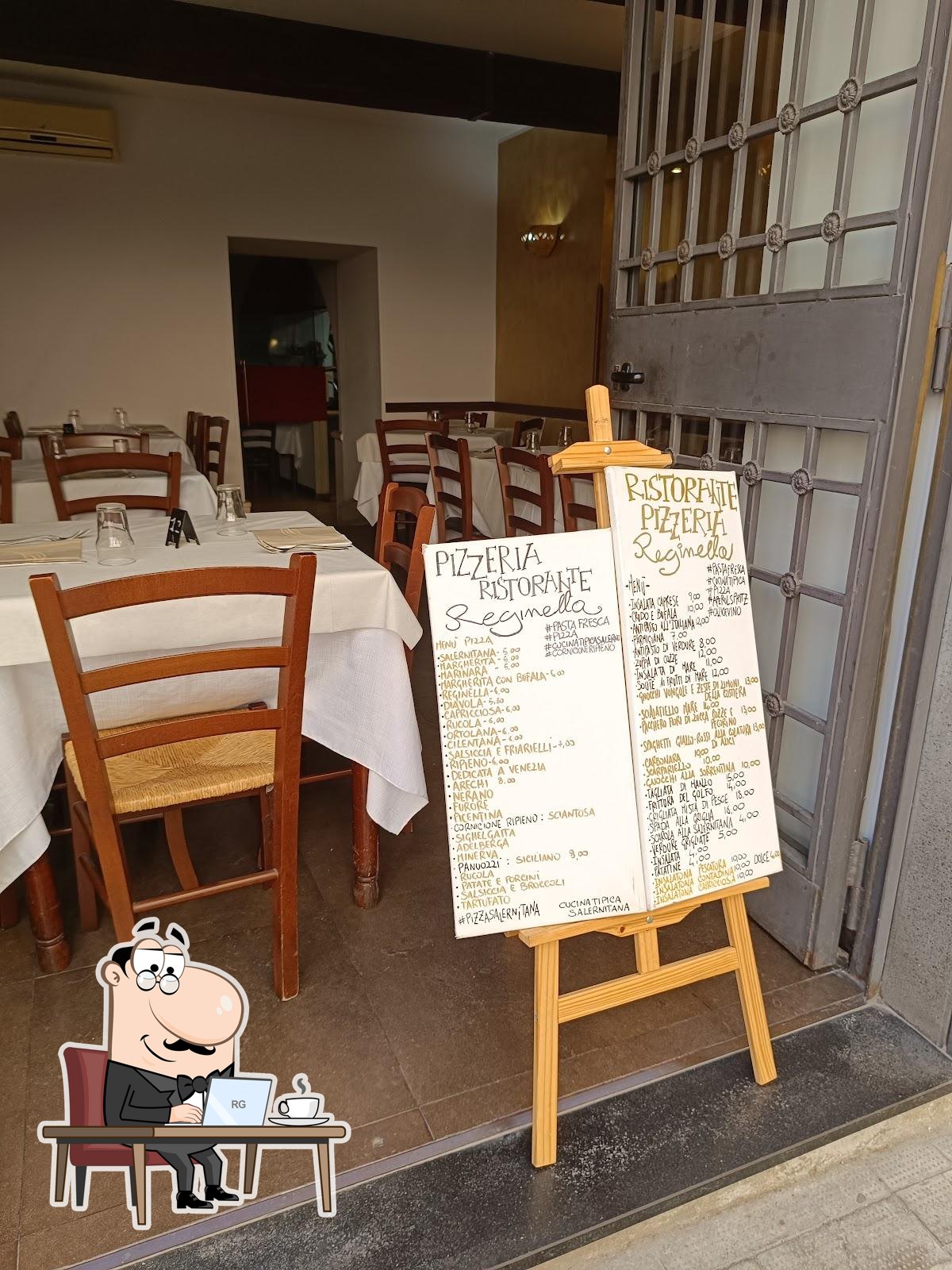 Dai un'occhiata agli interni di Ristorante Pizzeria Reginella.