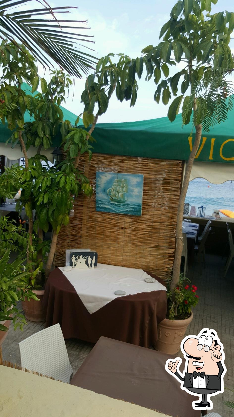 Gli interni di Ristorante Victor.