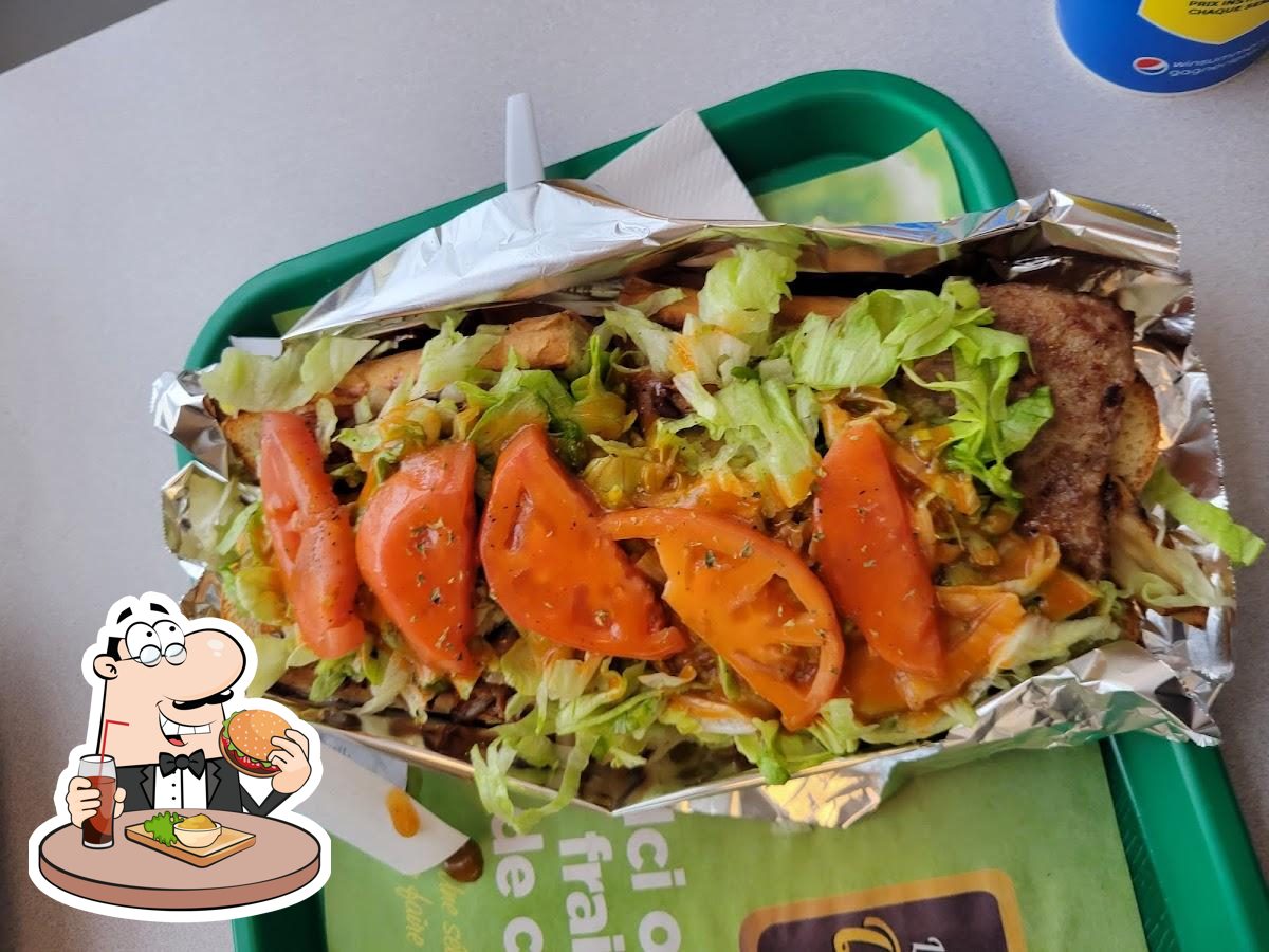 Try out one of the burgers available at Le Petit Québec.