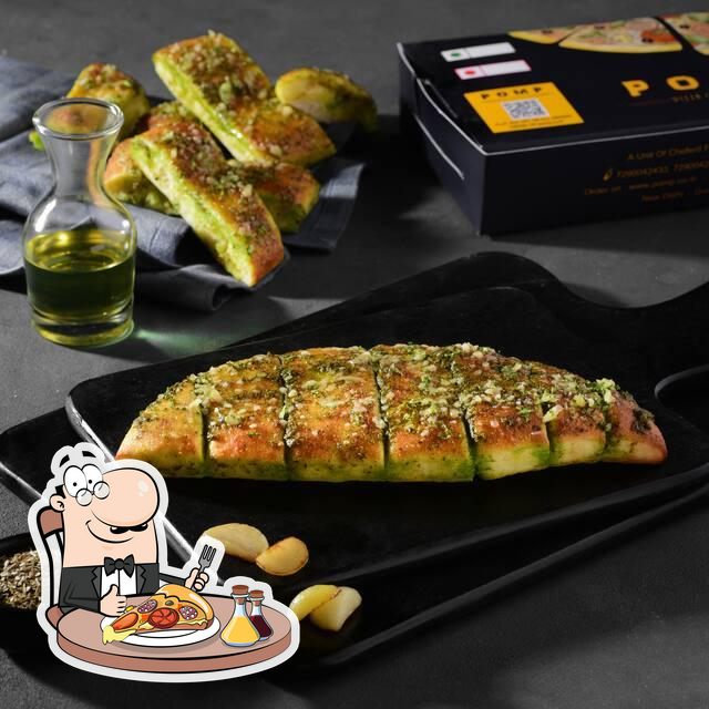 At POMP - Pizza On My Plate, you can enjoy pizza.