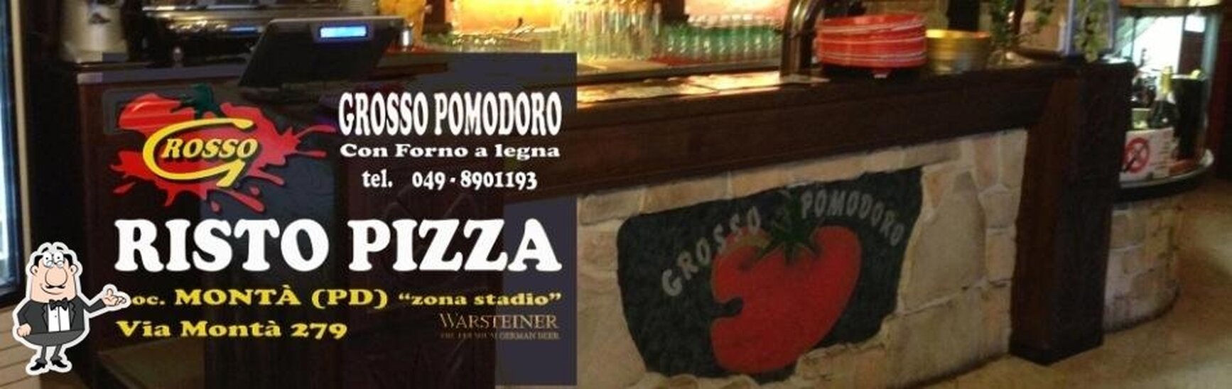 Gli interni di Pizzeria Ristorante Grosso Pomodoro.