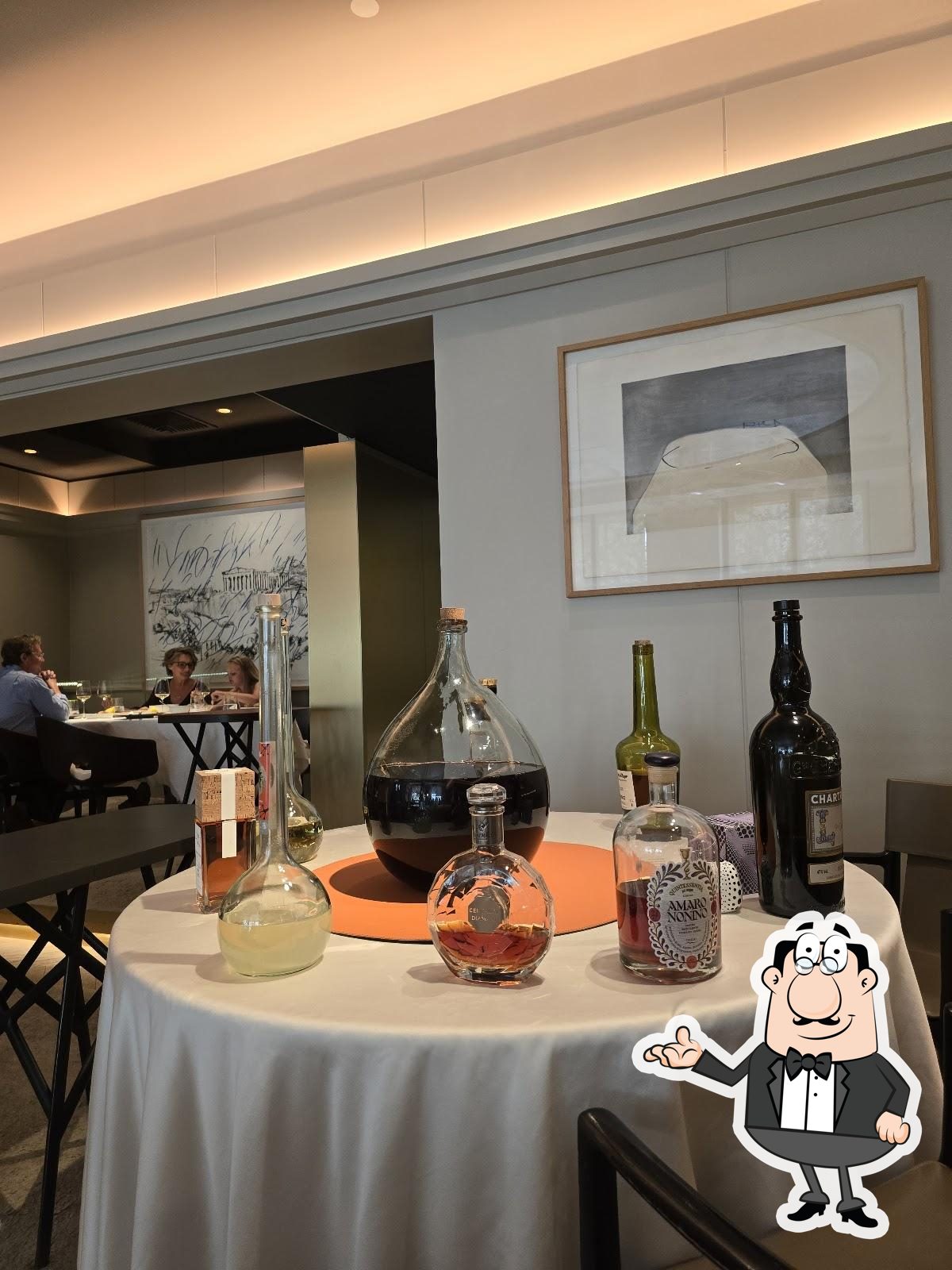 L'intérieur de Restaurant Pierre Gagnaire.