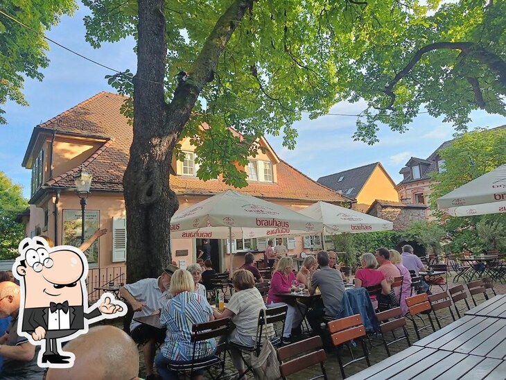 Die Inneneinrichtung von Altes Pfarrhaus - Biergarten Kastanienhof.