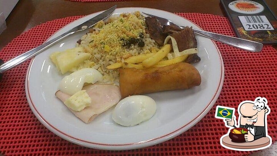 Platos en Restaurante Feijão Com Pimenta