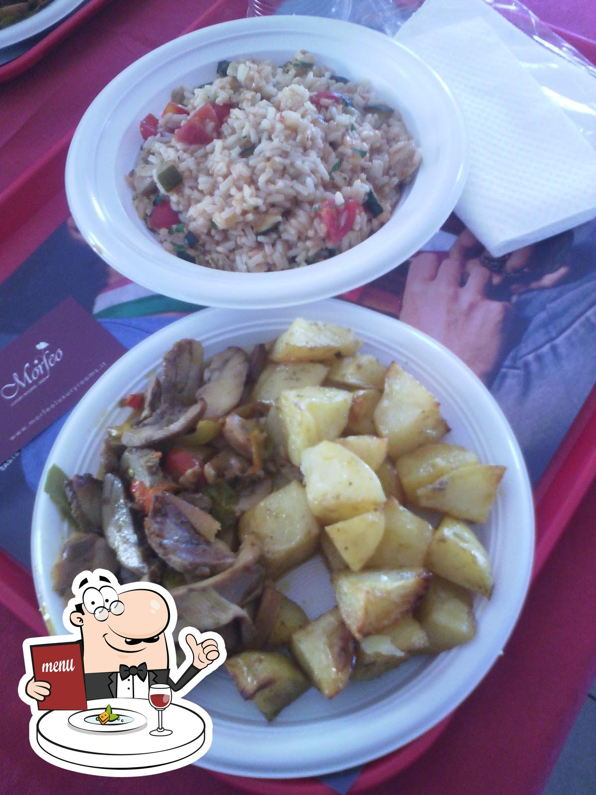 Platti al Blues Ristorante.