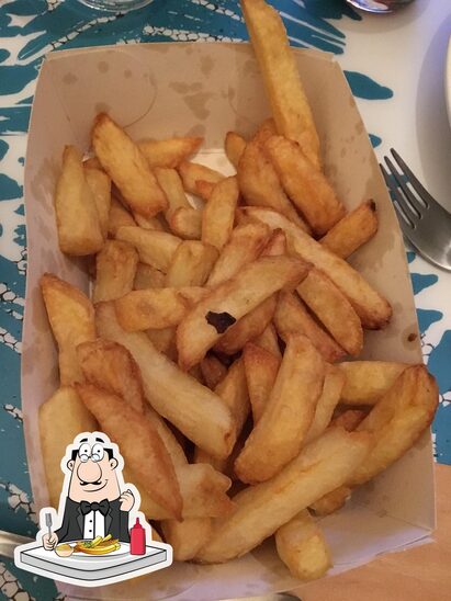 Vous pouvez prendre des frites en tant qu'accompagnement ou collation.