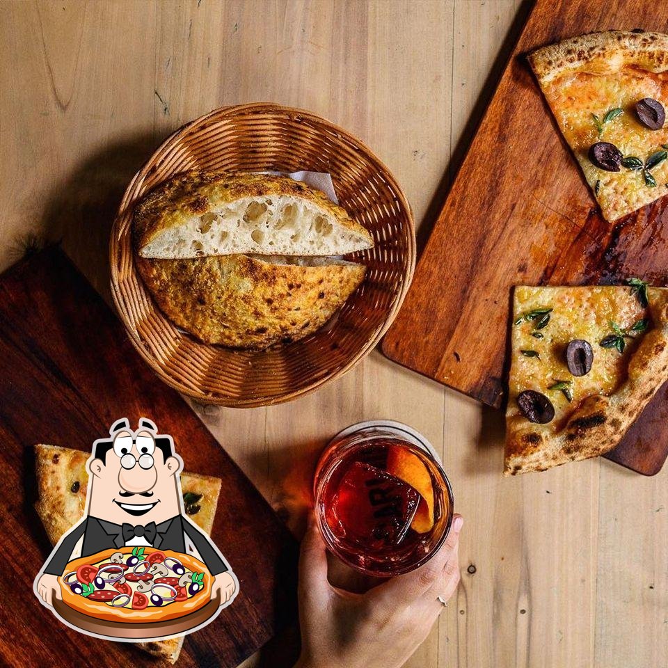 No Carlos Pizza, você pode conseguir pizza.
