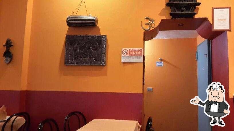 Gli interni di Namaste’ Ristorante Indiano.