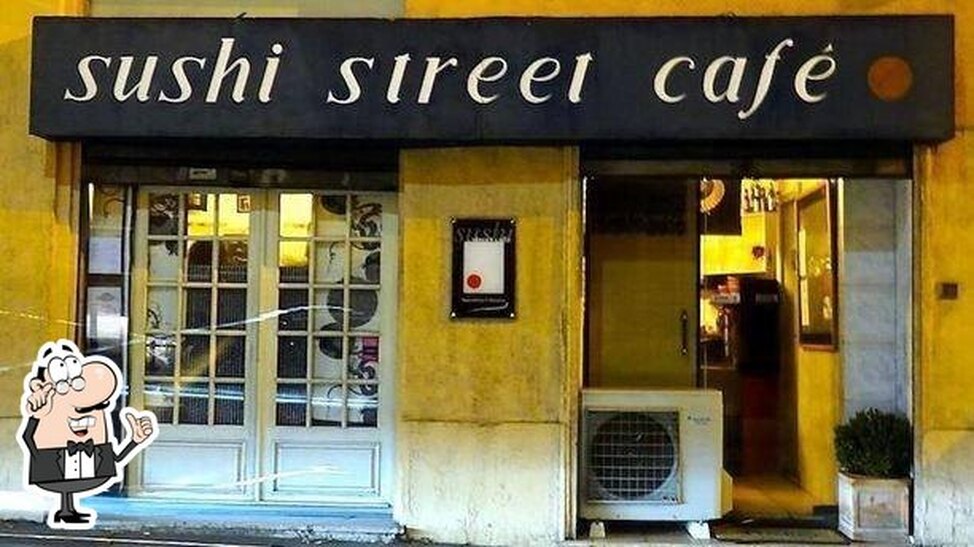 L'intérieur de Sushi Street Café.