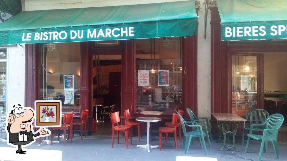 Découvrez l'intérieur de Bistrot du Marché.