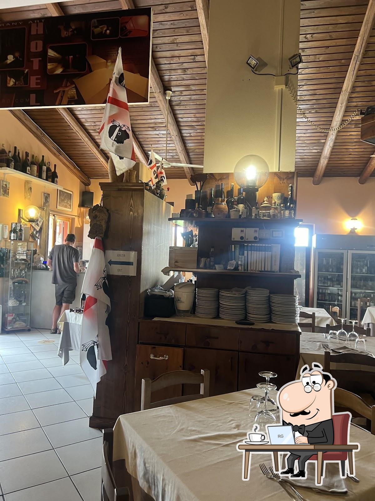 Gli interni di Ristorante Cavallino della Giara.