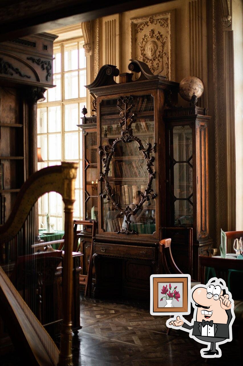 The interior of Cafe Pushkin.