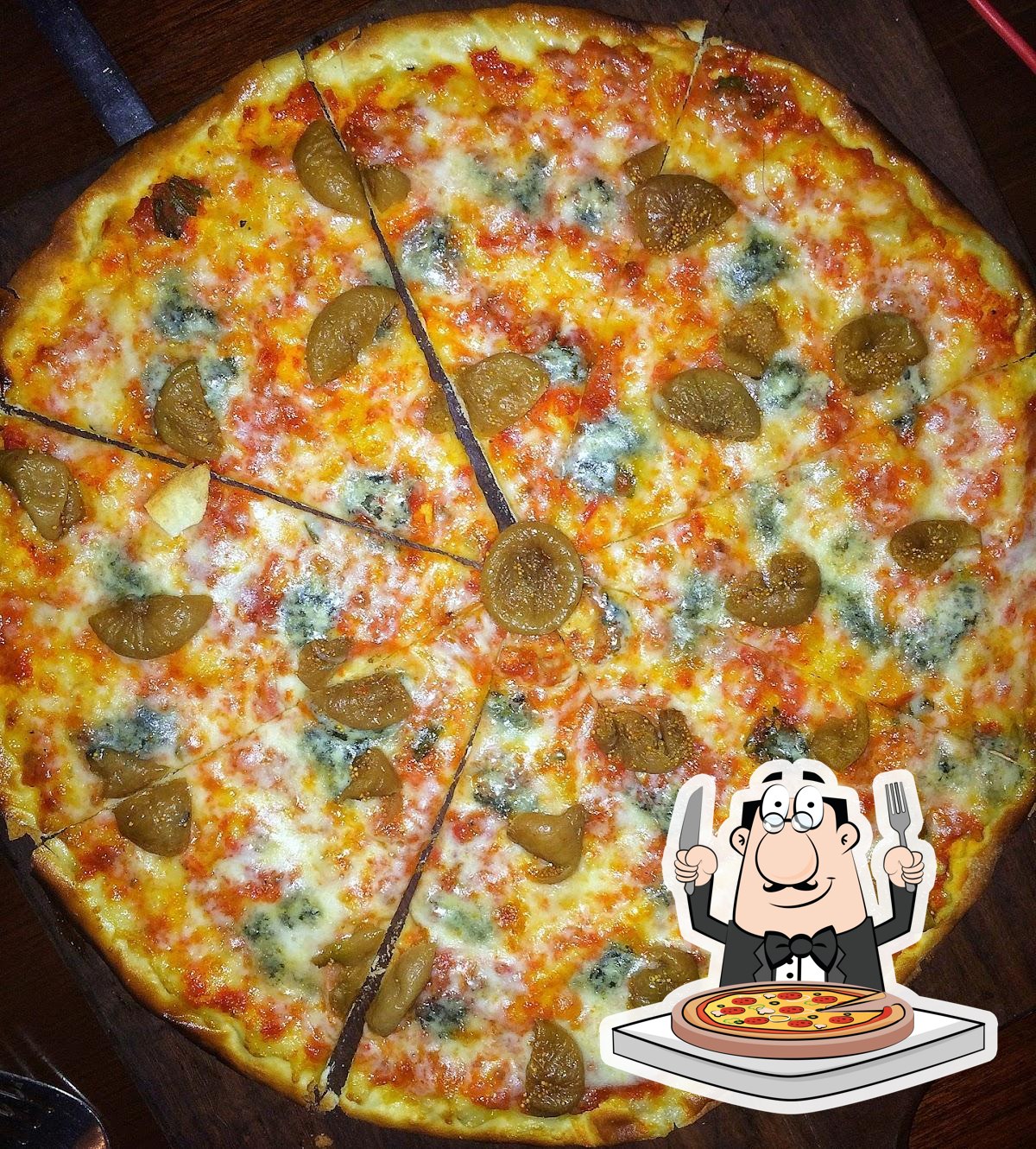 Order various types of pizza.