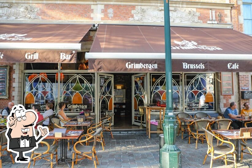 Découvrez l'intérieur de Grimbergen bruxelles Café.