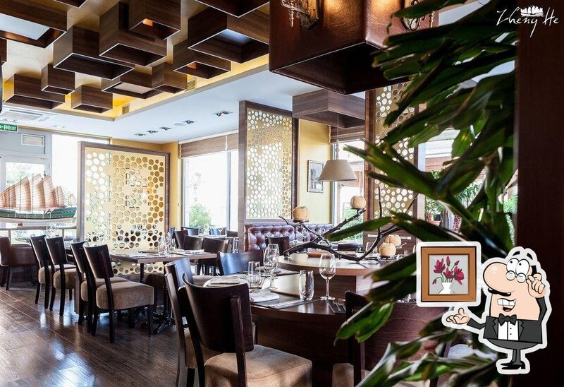 Take a seat at one of the tables at Zheng He.