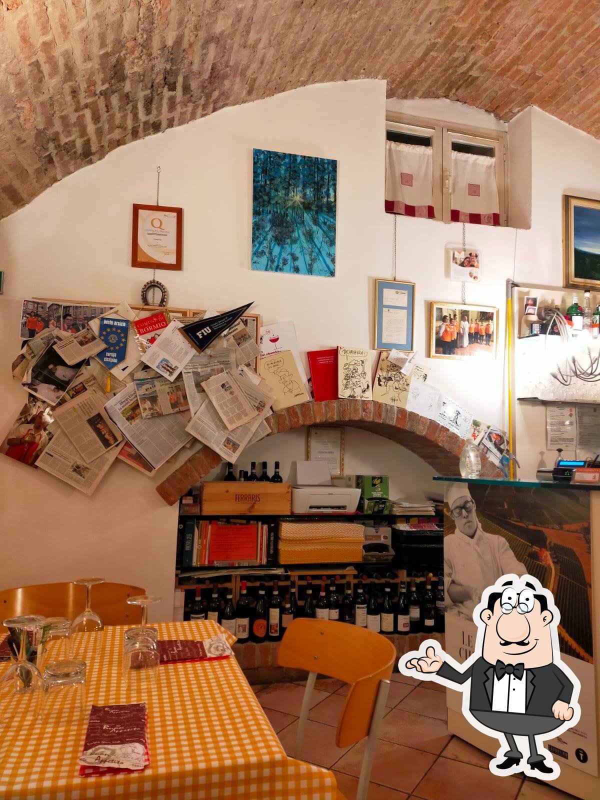 Gli interni di Tacabanda.