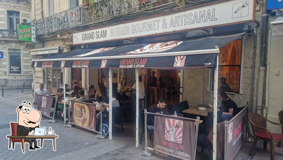 Découvrez l'intérieur de Grand Slam Burger Hamburger Montpellier.