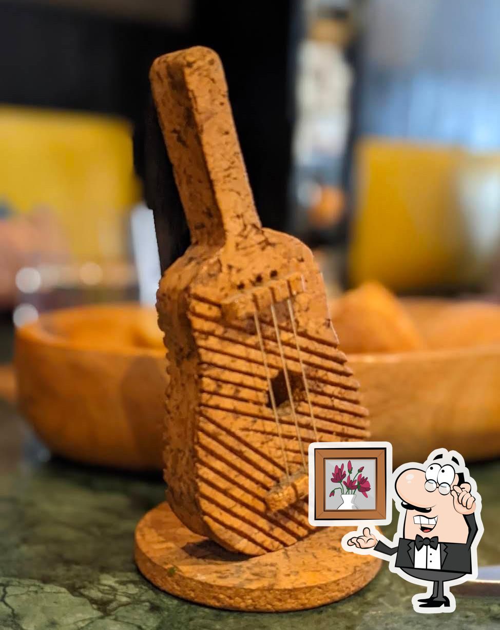 Take a seat at one of the tables at Tres.