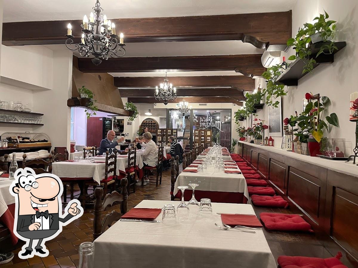 Dai un'occhiata agli interni di Trattoria Osteria Buca Manzoni.
