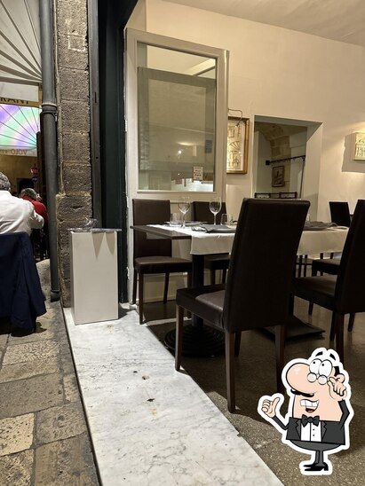 Gli interni di Volo Restaurant.