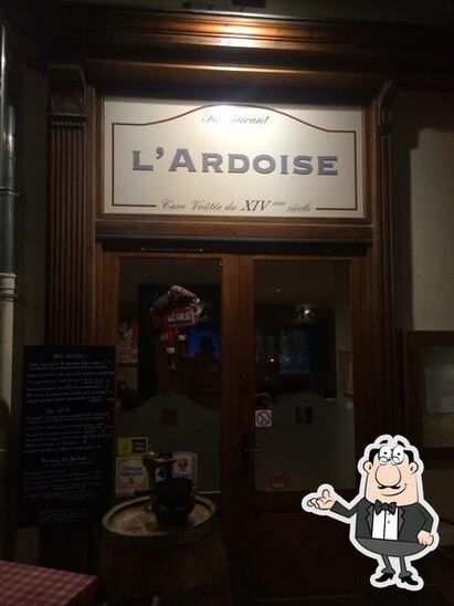 L'intérieur de L'Ardoise.