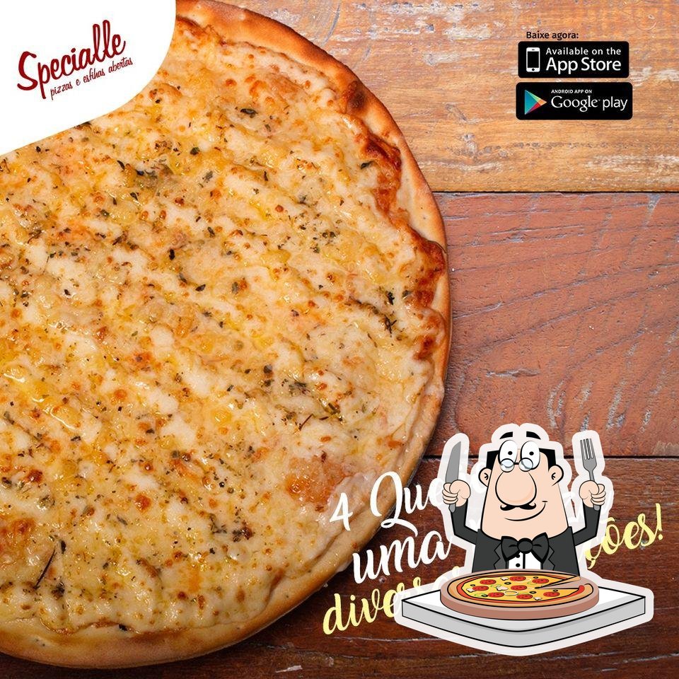 Consiga diferentes estilos de pizza.