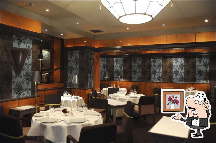 L'intérieur de Restaurant Pierre Gagnaire.