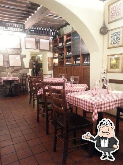 Gli interni di Ristorante "Alle Bandierine".