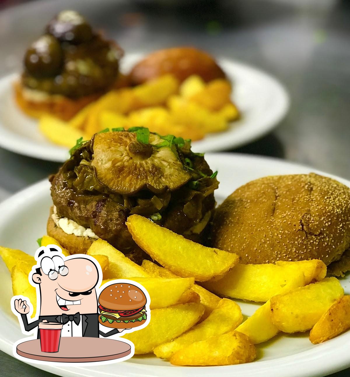 Peça um dos hambúrgueres oferecidos no Cidadão do Mundo Burgers & Arts.
