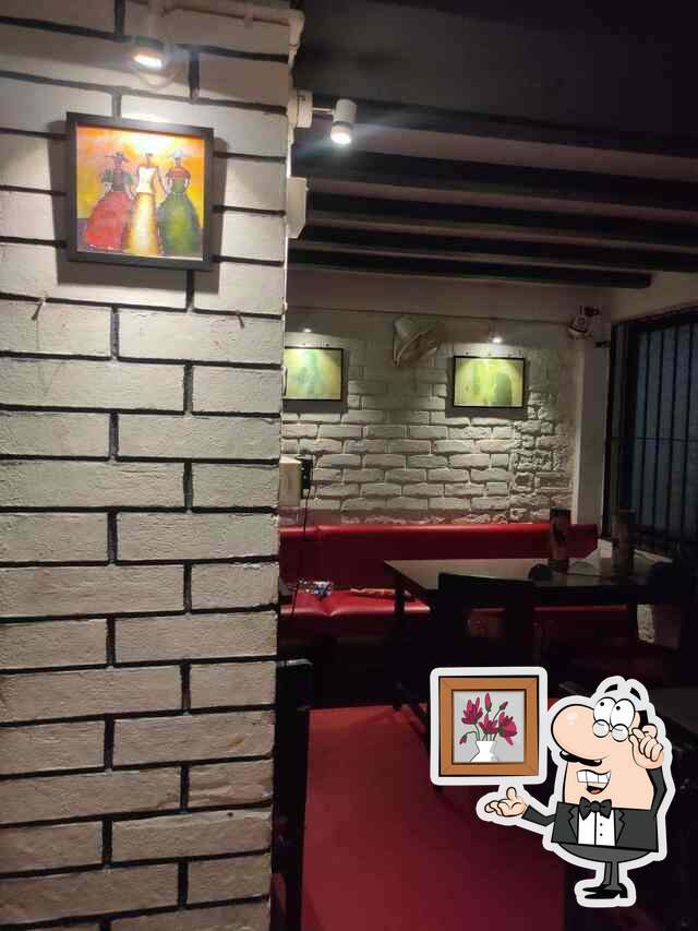 The interior of Posto Patuli - Authentic Bengali Restaurant.