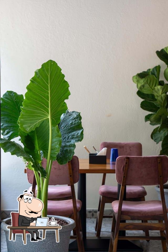 The interior of Mezze.