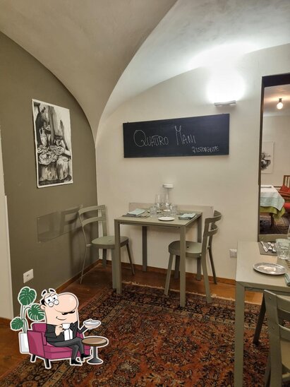 Dai un'occhiata agli interni di Ristorante Quattro Mani.