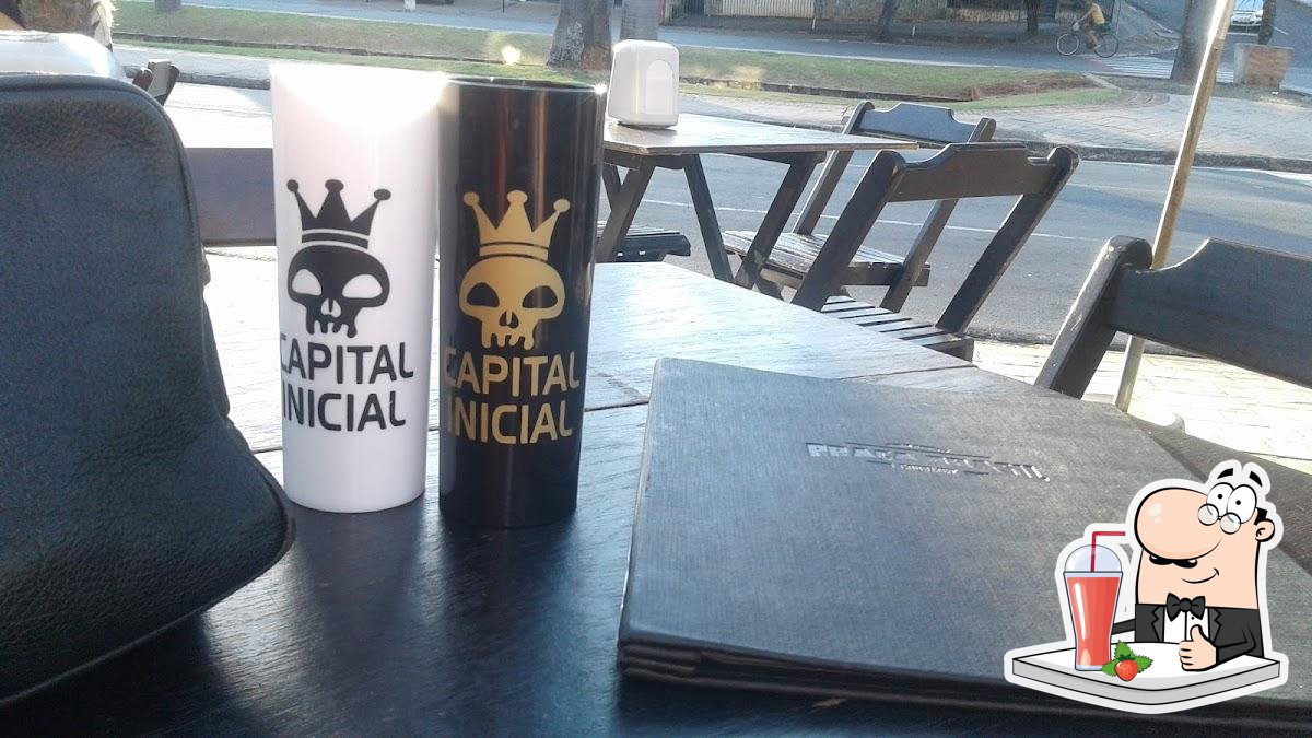 Experimente diversos bebidas fornecidos no Praça Brasil Gourmet.