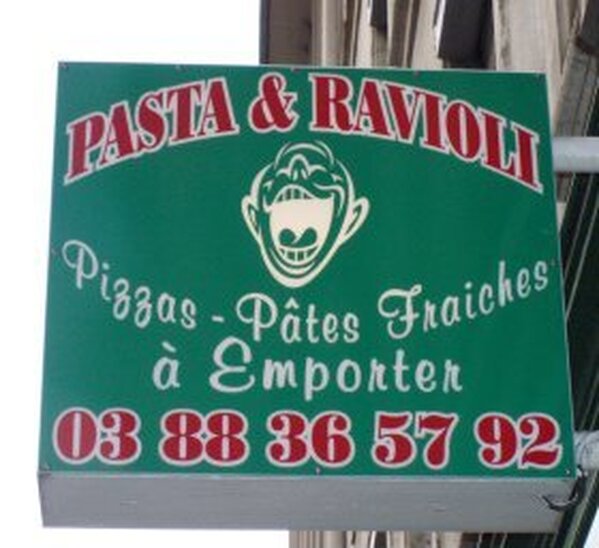 La marque de Pasta et Ravioli.