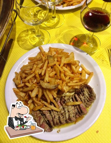 Plats à L'Entrecôte.