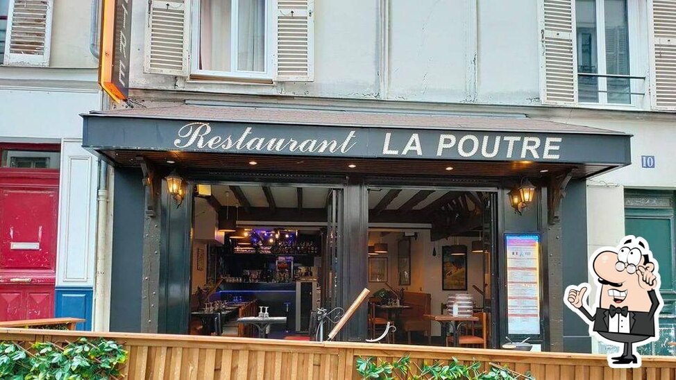 Installez-vous à l'une des tables de Restaurant La Poutre.